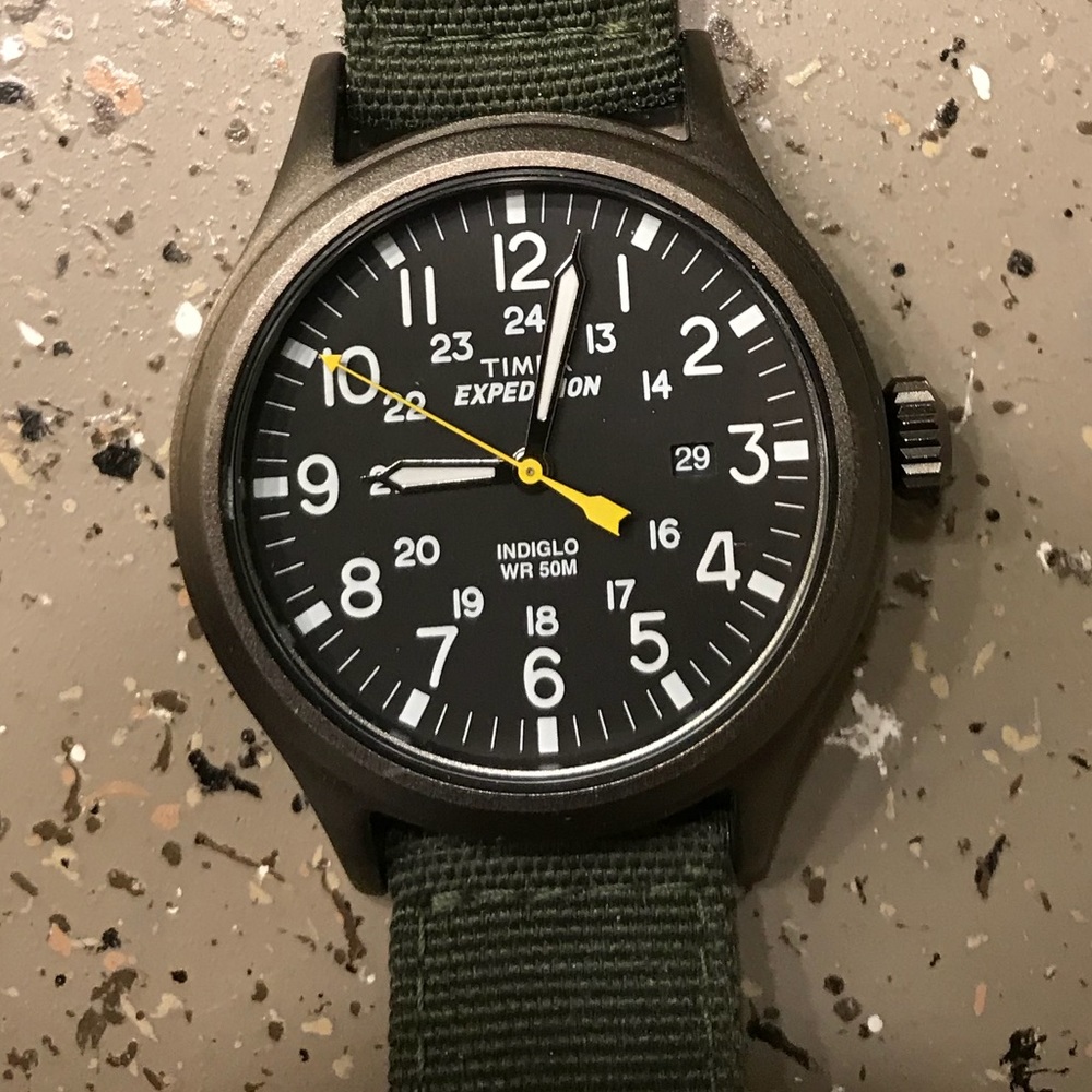 New Timex Expedition Military style watch